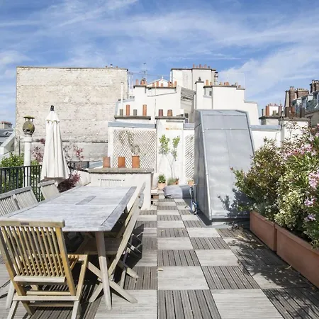 Lägenhet Loft De Luxe Avec Terrasse A Pigalle